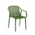 Καρέκλα Luaz λαδί 54 x 60 x 83 Πολυπροπυλένιο (PP) Λαδί