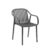 Καρέκλα Luaz γκρι 54 x 60 x 83 Πολυπροπυλένιο (PP) Γκρι