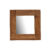 Καθρέπτης τοίχου τετράγωνος Mirror-1 50 x 3 x 50 MINDI WOOD Φυσικό